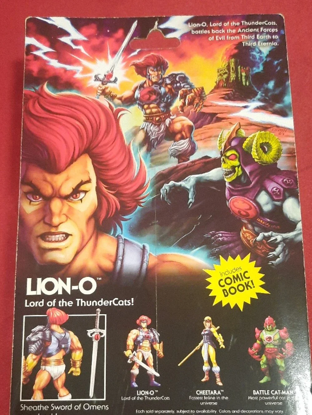 Masters of the Universe x ThunderCats Lion-O Action Figure Collectible